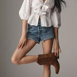 AGOLDE AGOLDR parker shorts cut 53131 style A026C-1141 size 24 Photo 0