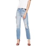 Mother The Tomcat Ankle Quite Contrary Jeans Blue Size 27 Photo 1