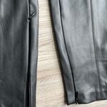 ZARA High Waisted Leather Pants Photo 3
