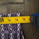 Chico's Chico’s Blue & White Patchwork Maxi Skirt Size 0 (Fits 4-6) Boho Travel Resort Photo 9