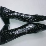 Easy Street  8.5M Black Patent Low Heel Shoes Funeral Photo 5