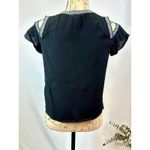 Maje  Lisea Cold-Shoulder Crepe Top 100% Viscose Black S Photo 12