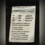 American Eagle  Outfitters Faded Black Jean Shorts Photo 3