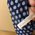 Aerie Obsessed Polkadot Halter Mesh Sheer Bodysuit Blue White Size large Photo 3