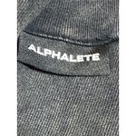 Alphalete Mineral Wash French Terry Cotton Dolphin Shorts Womens Size S Photo 3