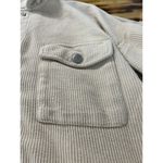 Altar'd State  Women's Size Small Cream Ribbed Long Sleeve Shirt Snaps Cottagecore Photo 11