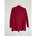 Mango  Double-Breasted Structured Oversized Blazer Women’s Size Small Red Photo 12