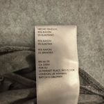 Free People  intimately gray vneck tee shirt bodysuit capped sleeve size S Photo 7