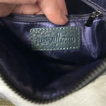 Neiman Marcus  Leather Teal Crossbody Bag Studded Photo 2