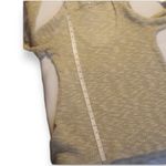 lightweight beige knit hoodie Tan Photo 6