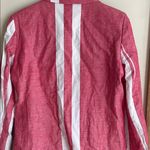 Badgley Mischka Striped Blazer Red White Photo 12