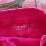 Abercrombie & Fitch y2k hot pink + white mini shorts Photo 5