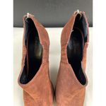 Calvin Klein Women's Brown Suede Shoes/ Boots Heel 4.5" Size 10 SKU 4832 Photo 3