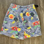 The Limited NWT  Vintage Hawaiian High waist mom shorts sz 4 Photo 0