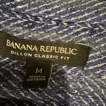 Banana Republic  Dillon Classic fit sheer women’s button front shirt size M Photo 5