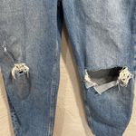 Abercrombie & Fitch  Curve Love 80s Mom High Rise Distressed Jeans Size 4Short/27 Photo 1
