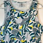 Lands' End  Baltic Teal Angelfish High Neck Tankini Swimsuit Size 14 EUC #0915-AZ Photo 2