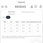 Rihoas Argyle Cardigan And Mini Skirt Set Black Size M Photo 7