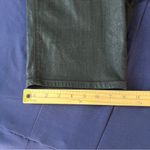 J Brand Natasha Stretch Coated Black Denim Button Fly High Rise Bermuda Shorts Photo 13