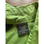 Eddie Bauer Womens Button Down Shirt Size XXL Gree Preppy Hiking Outdoor Casual Photo 5