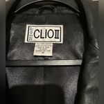 Vintage Black Leather Blazer | 100% Genuine Leather | Size 18 Photo 1