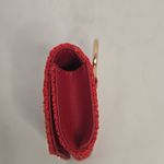 St. John  Scarlet and Gold Mini Bag.     key ring Photo 1