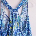 Lilly Pulitzer Cordelia Racerback Tank Top In Blue Crush After Party Photo 6