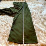 Urban Outfitters  Army Green Crop Jumpsuit Wide Leg Strapless Womens Size XS Photo 5