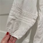 J.Crew  V-neck Mini dress with Crochet trim Photo 5