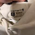 Carhartt  Cream Relaxed Fit Hoodie Photo 2