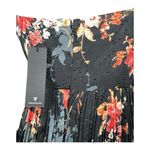 Lulus | Tier to Stay Black Floral Print Tiered Tie-Strap Midi Dress size M New Photo 10