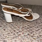 Dolce Vita White Blocked Strappy Sandal Block Heel Photo 7