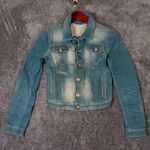 Diesel  fringi ne denium y2k festival rodeo  Preppy women's jacket xxs Photo 2