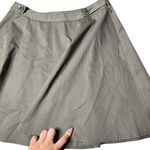 Ulla Johnson  Green Pleated Skater Skirt Size: 8 Photo 4