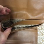 Coach  Brown Monogram Fold Over Wallet - 3 Bill Pocket, Zip Pocket, 12 Card Slots Photo 4