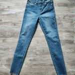 True Religion Halle High Rise Super Skinny Jeans Size 27 Raw Hem Denim 206568 Photo 7