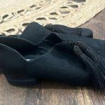 sbicca NEW  Black Tassel Harahan Calf Hair Loafer Size 7 Photo 1