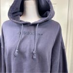 Adidas Originals Women’s Coeeze Classic Cropped Hoodie in Indigo Size Medium Photo 2