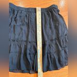 Abercrombie & Fitch  Black Tiered Mini Skirt | Size Small Photo 3