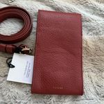 Cuyana Convertible Belt Bag in Rust Pebbled Leather Gold Hardware NEW Red Photo 6