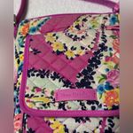 Vera Bradley Pink Wildflower Paisley Crossbody Purse Photo 10