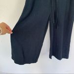 Grade & Gather ‎ Women Small Navy Jumpsuit Cropped Linen Blend Summer Photo 3