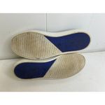 Rothy's  Womens Size 8.5 The Sneaker Navy White Slip On Washable Shoe Photo 4