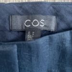 COS  Navy High Waisted Cropped Pants 14 Photo 3