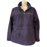 Free Country  Women's Size Large Purple Black Super Softshell Insulated Jacket Photo 2