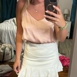 She & Sky White Skirt Photo 4