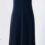 vintage • 70s black maxi dress gown Fred Rothschild sleeveless a Photo 0