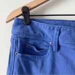 Lilly Pulitzer Worth Straight Jean Blue Cotton Stretch Pockets Zip double button Photo 3