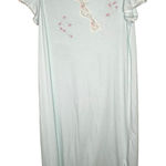 Vintage Womens Moon Dance Nightgown Lingerie Sleepwear House Dress Muu Muu... Blue Size M Photo 0