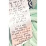 Sandra Darren  Dress Teal Green‎ Print Lined Sequin Neckline Sleeveless Size 14 Photo 10